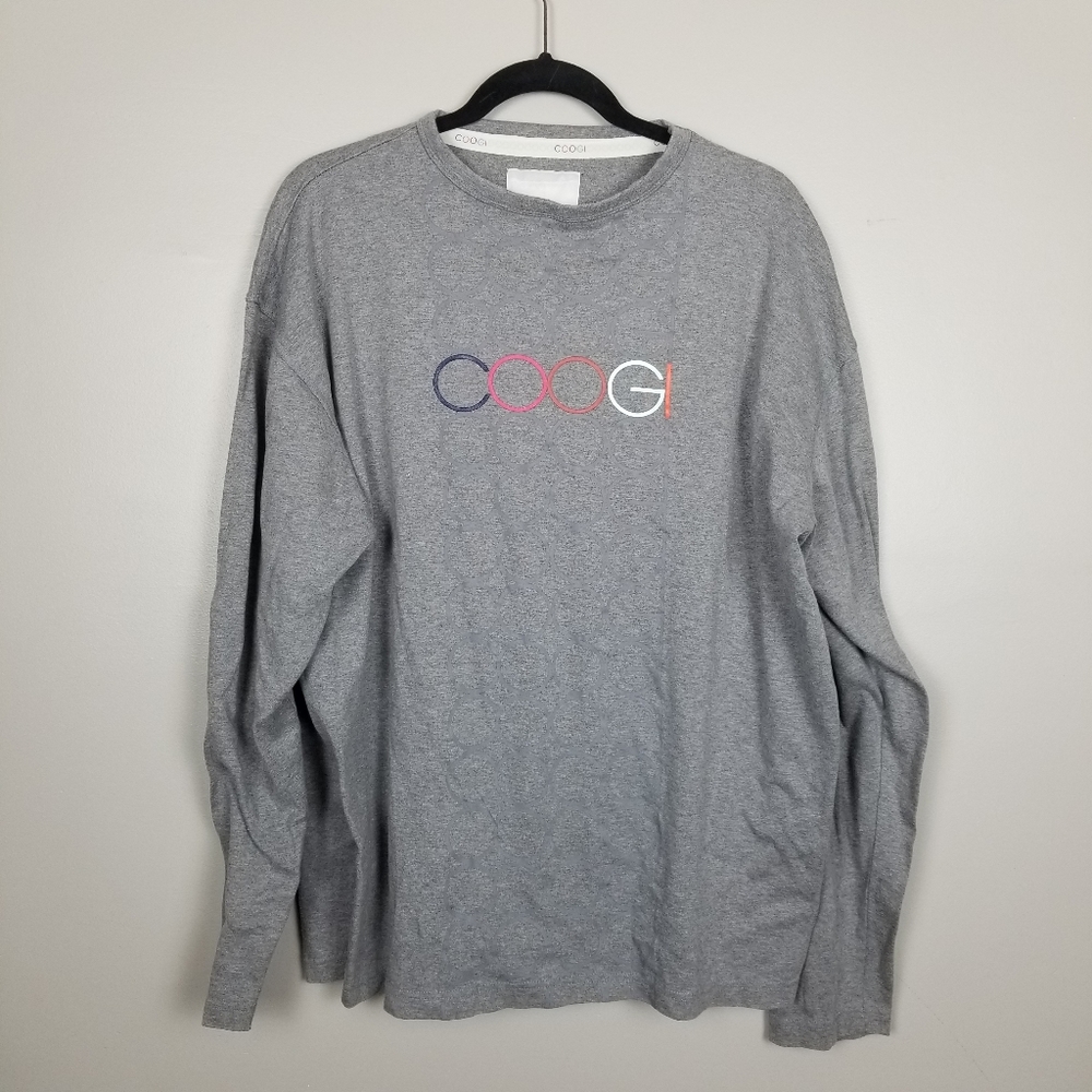 Coogi long sleeve t shirt, mens xxl